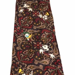 Disney Mickey Mouse Donald Duck Goofy Tie Necktie
